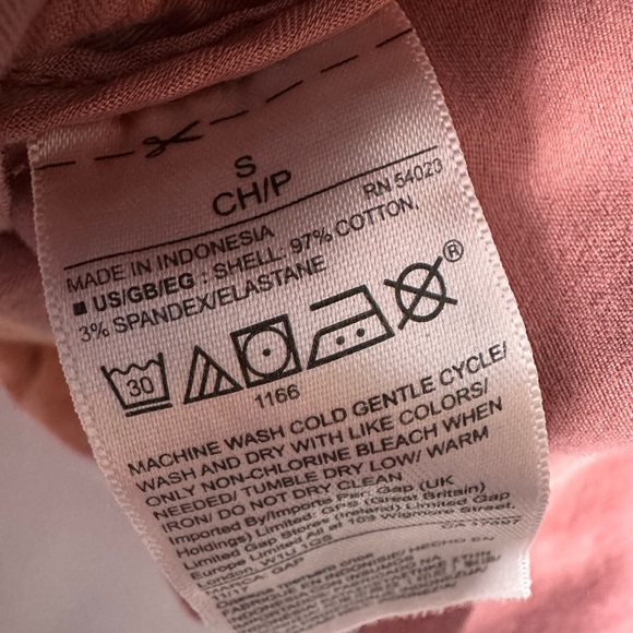 GAP dusty pink Button-Up shirt Jacket. Men’s Small - Picture 7 of 7